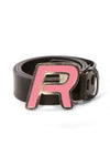 Coloured 'R' Buckle with Belt